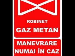 Indicatoare pentru robinet gaz metan